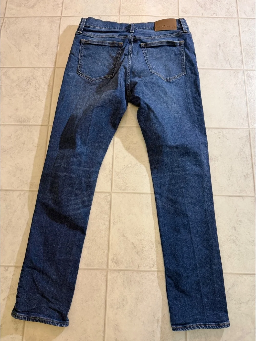 J.Crew Mercantile Flex Blue Denim Jeans W33 L30